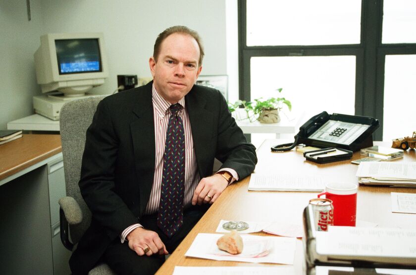 Jim Reilly in the 1990s, when he was chief of staff to Gov. Jim Edgar.