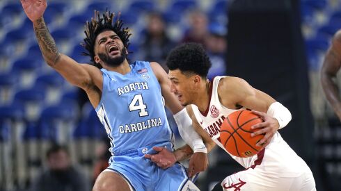 Preseason No. 1 North Carolina has fallen out of the AP Top 25.