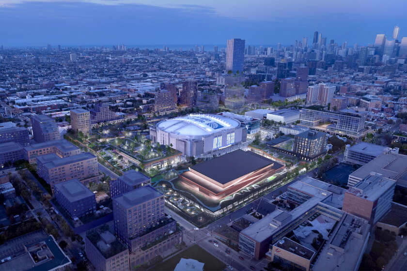 United Center mega-project sounds enticing, Burnett says. But who'll ...