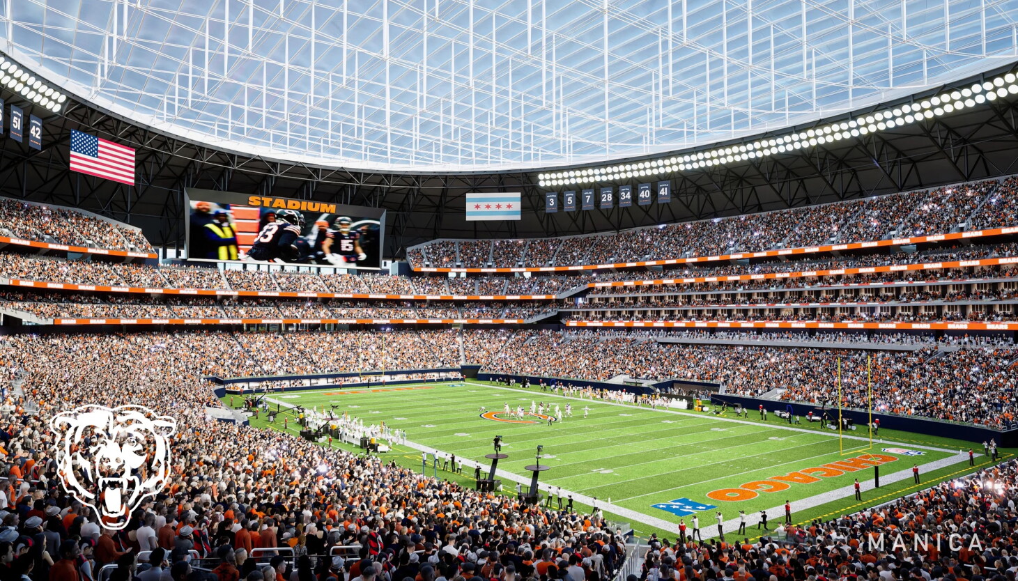 Chicago Bears' stadium costs? Add another 1.2 billion, with