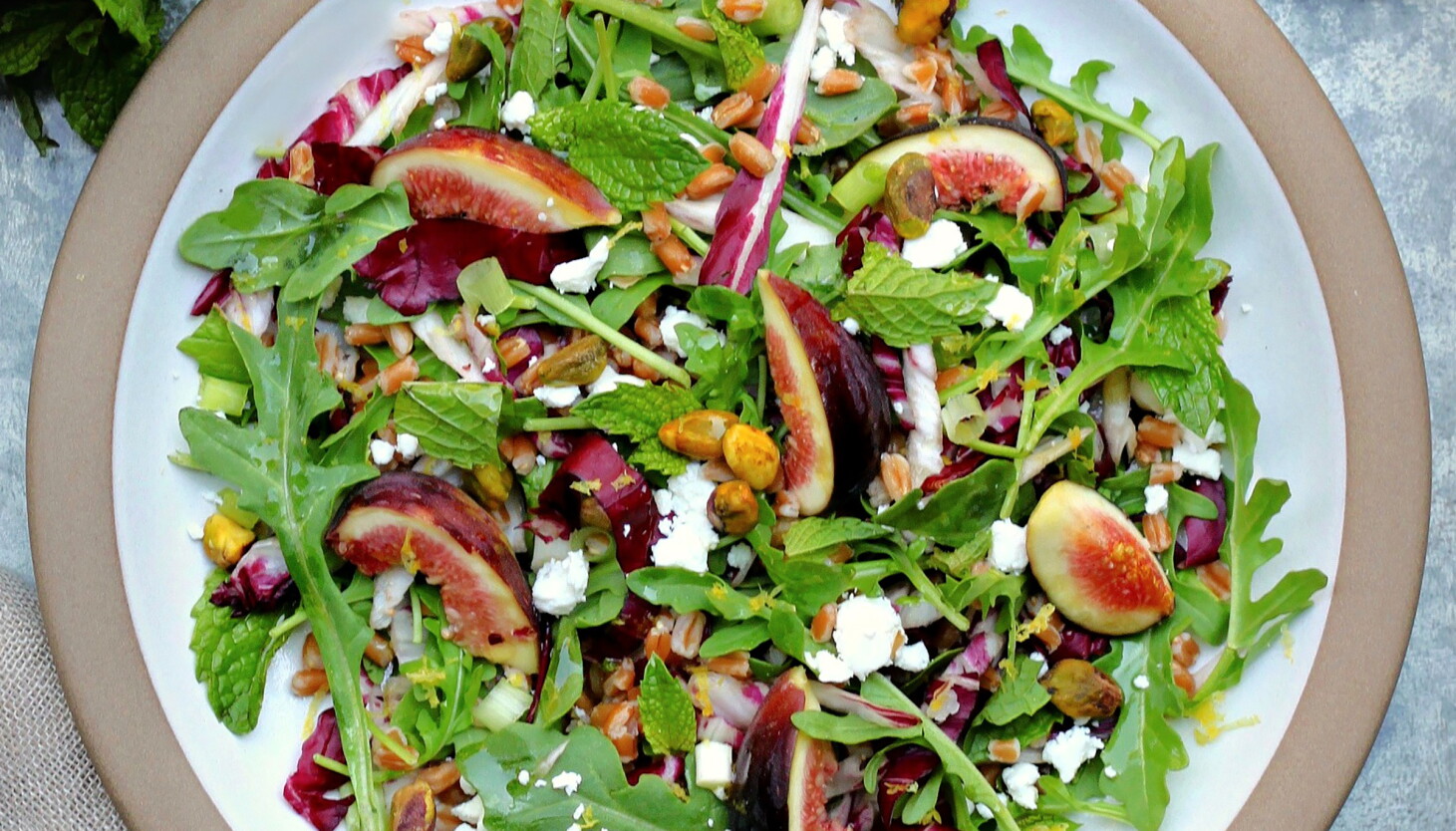 Have an abundance of figs? Try them in this arugula and farro salad Have an abundance of figs? Try them in this arugula and farro salad