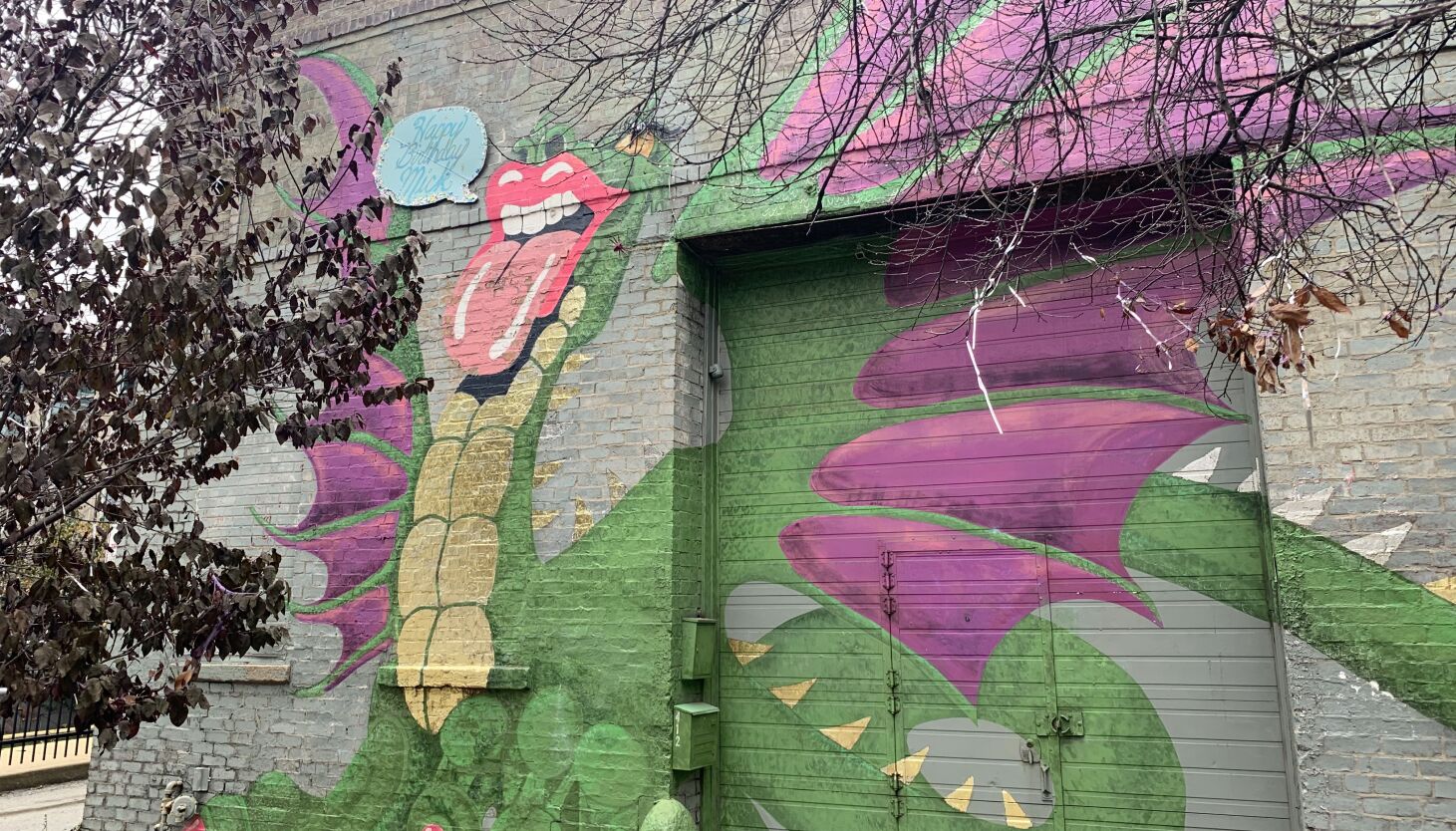NextImg:Hey, Mick Jagger, this artist pays homage to the Rolling Stones with her Near West Side murals