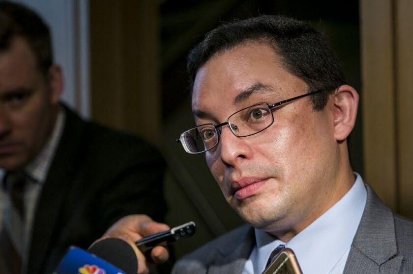 Ald. Raymond Lopez (15th) championed an ordinance to set clear euthanasia policies for the city’s animal shelter. | Ashlee Rezin/Sun-Times