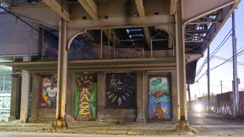 The 63rd and Racine Green Line Station located at 6314-16 South Racine Avenue in the Englewood neighborhood, has been closed to riders since 1994.