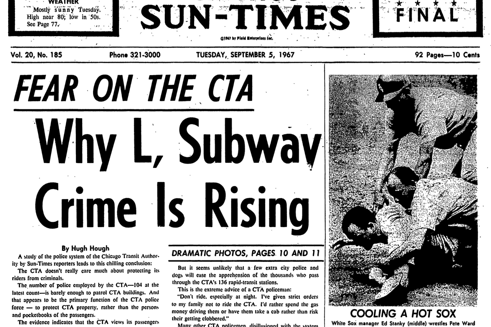 Grappled How Chicago has grappled with crime on the CTA over the last 60 years ...
