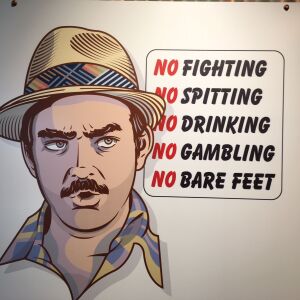 The Caddyshack Restaurant rules of etiquette! | Miriam Di Nunzio/Sun-Times