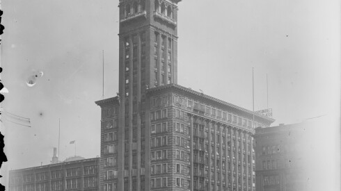 Montgomery Ward & Company building and tower
