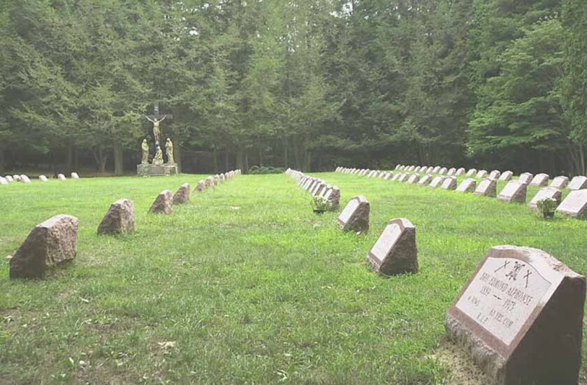 The Marist Brothers cemetery in New York where Brother Robert Ryan is buried.