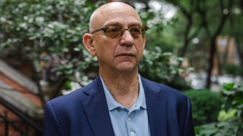 Dr. Mark Ratain, a University of Chicago oncologist, outside his home in Chicago.
