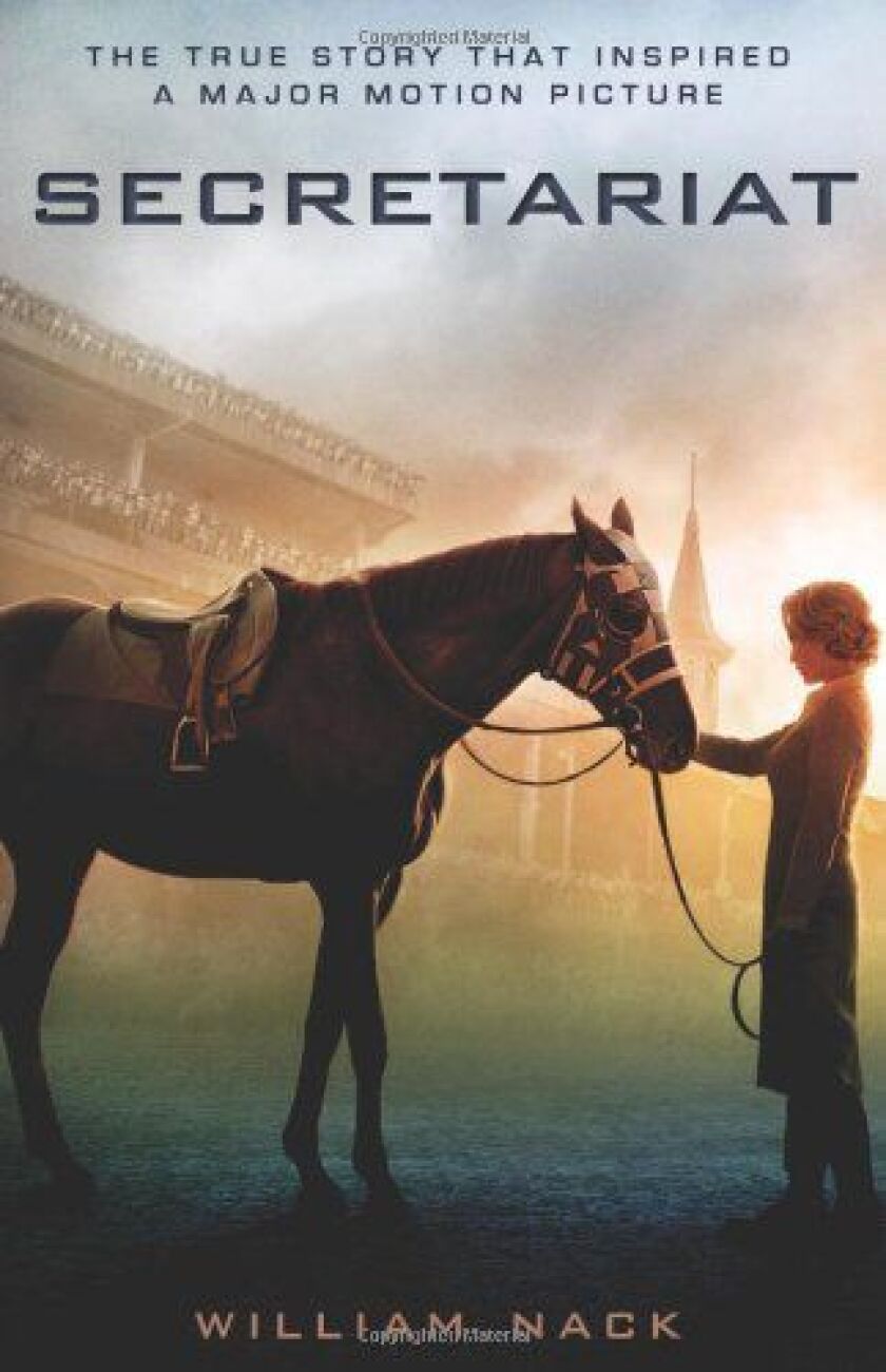 The book by Bill Nack that inspired the movie “Secretariat.”
