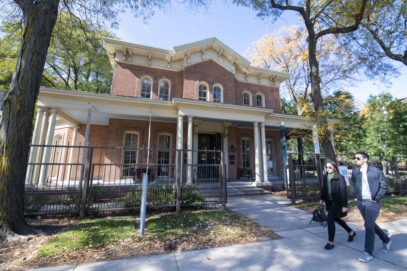 The historic Jane Addams Hull House in Little Italy. | Tyler LaRiviere/Sun-Times