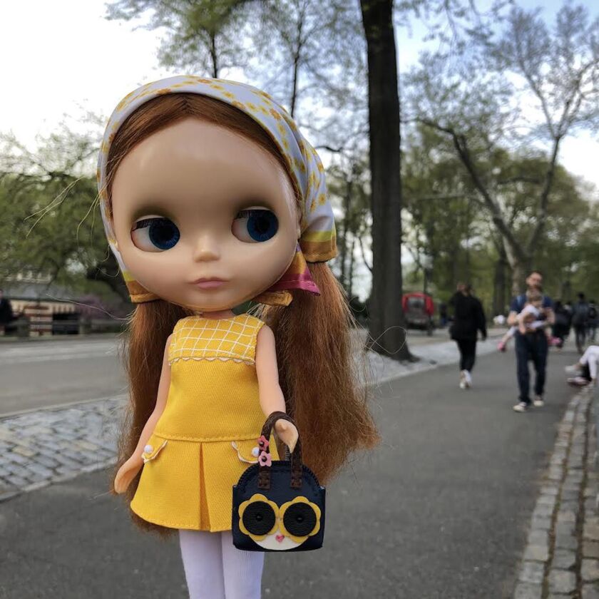 “There’s something innocent and sweet” about Blythe dolls, said artist Sarah Thompson, who customizes the dolls for sale through her Etsy shop BunnyGirlBlythe.