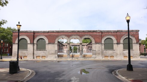 Exterior of the Market Hall at 11159 S. Champlain Ave. in Pullman