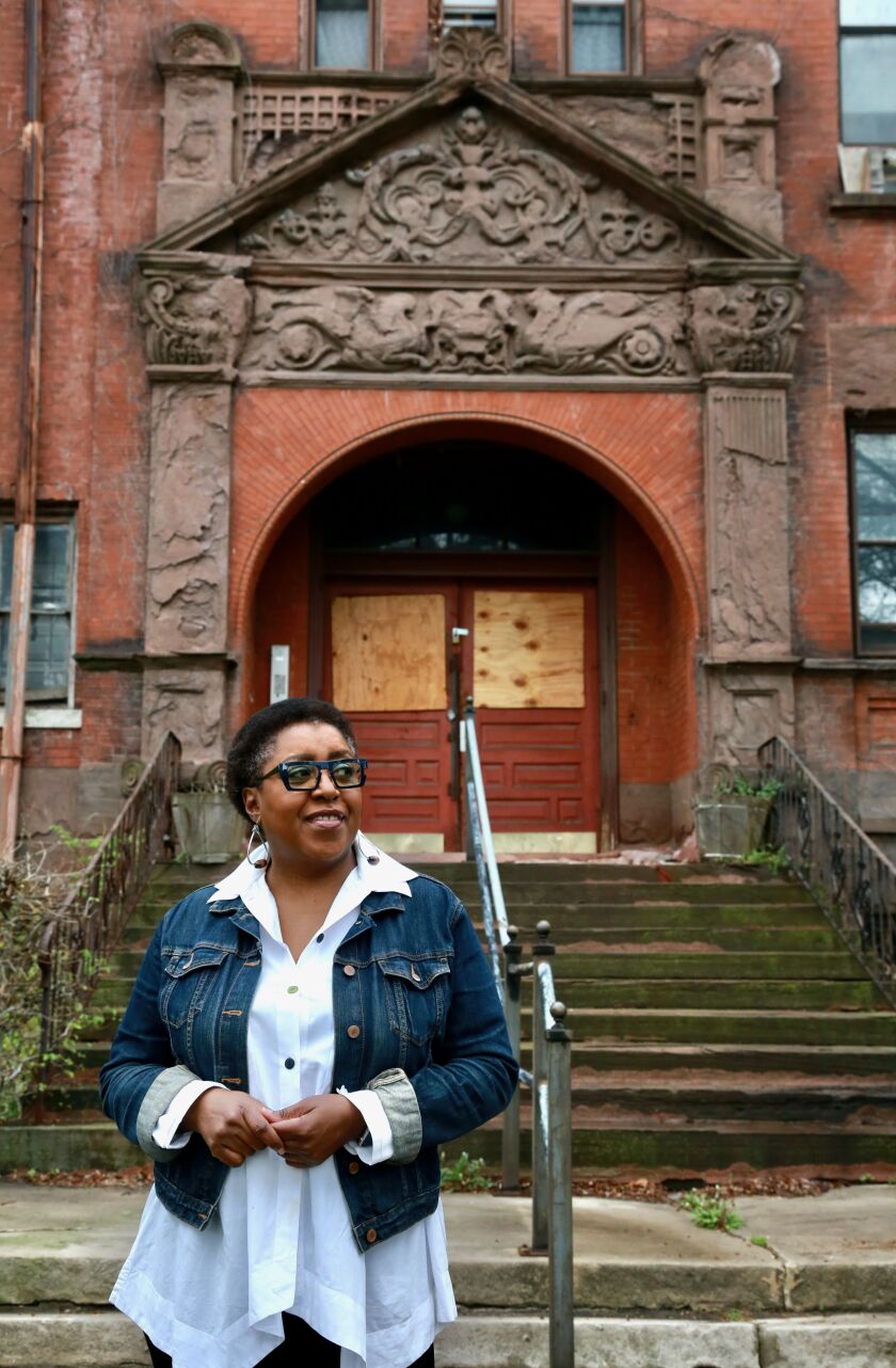 Angela Ford of The Obsidian Collection closed on her $1.25 million purchase of Bronzeville’s historic Lutrelle “Lu” Palmer and Jorja English Palmer Mansion on April 22. Her loan called for establishing a museum, library and archive there, along with offering meeting space and light retail. She is frustrated at the process of gaining zoning approval from the alderman.