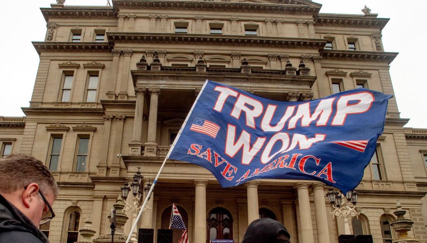 NextImg:Michigan charges 16 fake electors for Donald Trump with election law and forgery felonies
