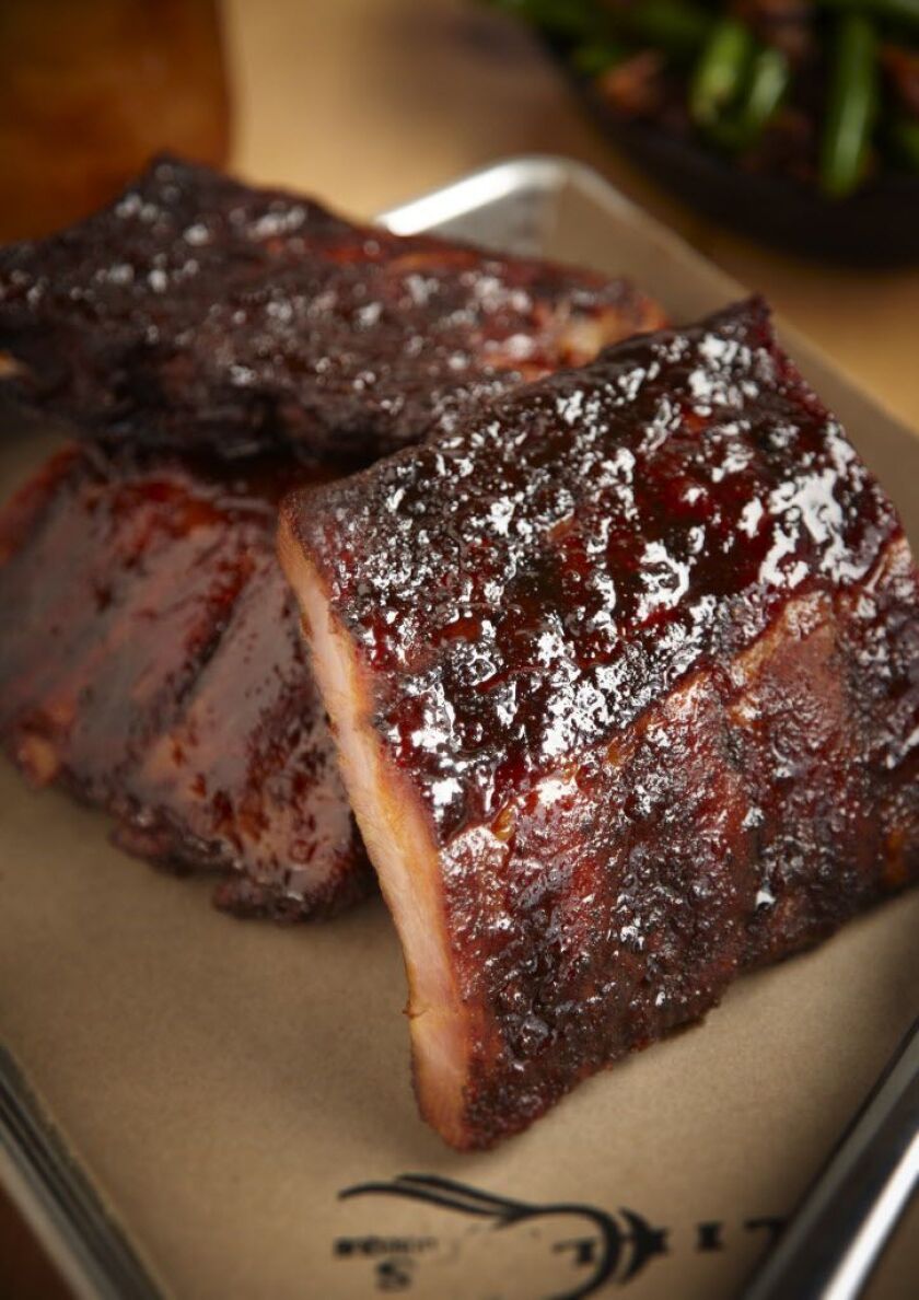 The baby back ribs at Lillie’s Q created by chef Charlie McKenna | Photo by Neil Burger