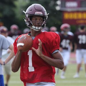 Loyola junior Perrion McClinton during a practice.