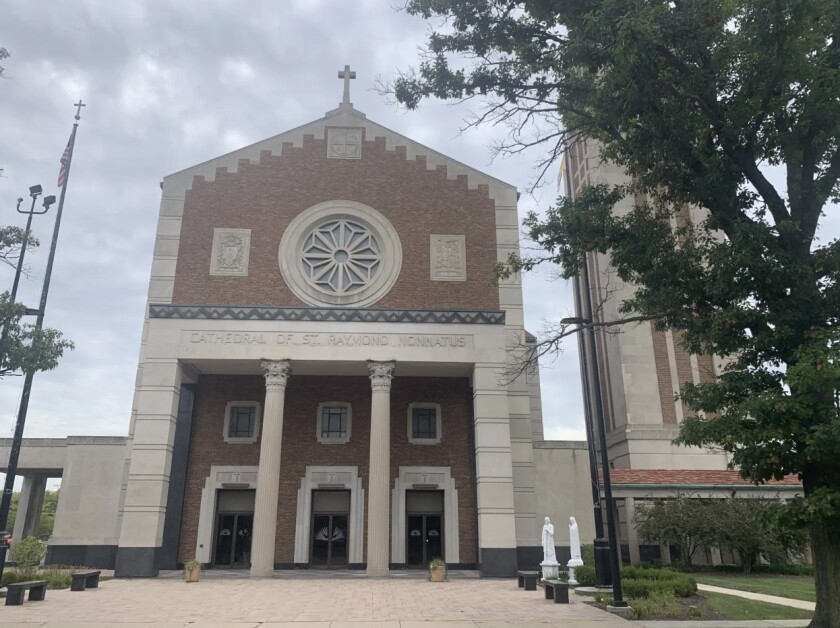 Joliet’s Catholic cathedral, the central church in the diocese.