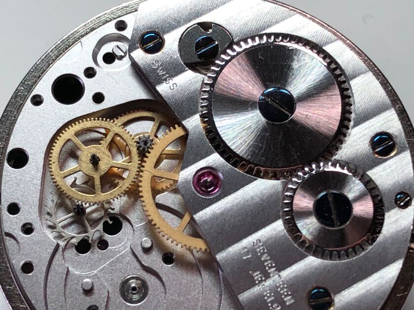 Students in Chicago learned how to take apart Swiss watch movements and then put them back together, part of an effort by the Horological Society of New York to encourage watch collectors in pursuit of their hobby. | Neil Steinberg/Sun-Times
