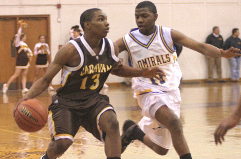 Tracy Abrams plays against Farragut in 2008.