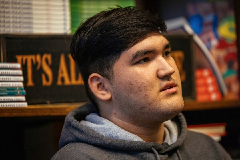 Aziz and his brother arrived in the United States from Afghanistan with only the clothes they wore.