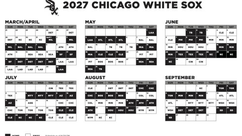 White Sox 2027 schedule
