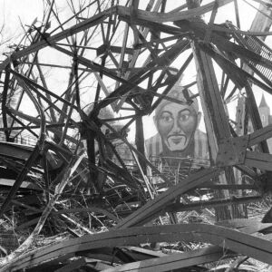 The wreckage of Riverview Park as it was being torn down in 1968. | Sun-Times Archives