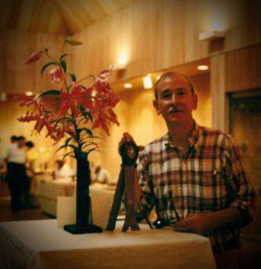 Woody Imberman was president of the Wisconsin-Illinois Lily Society. | Photo provided