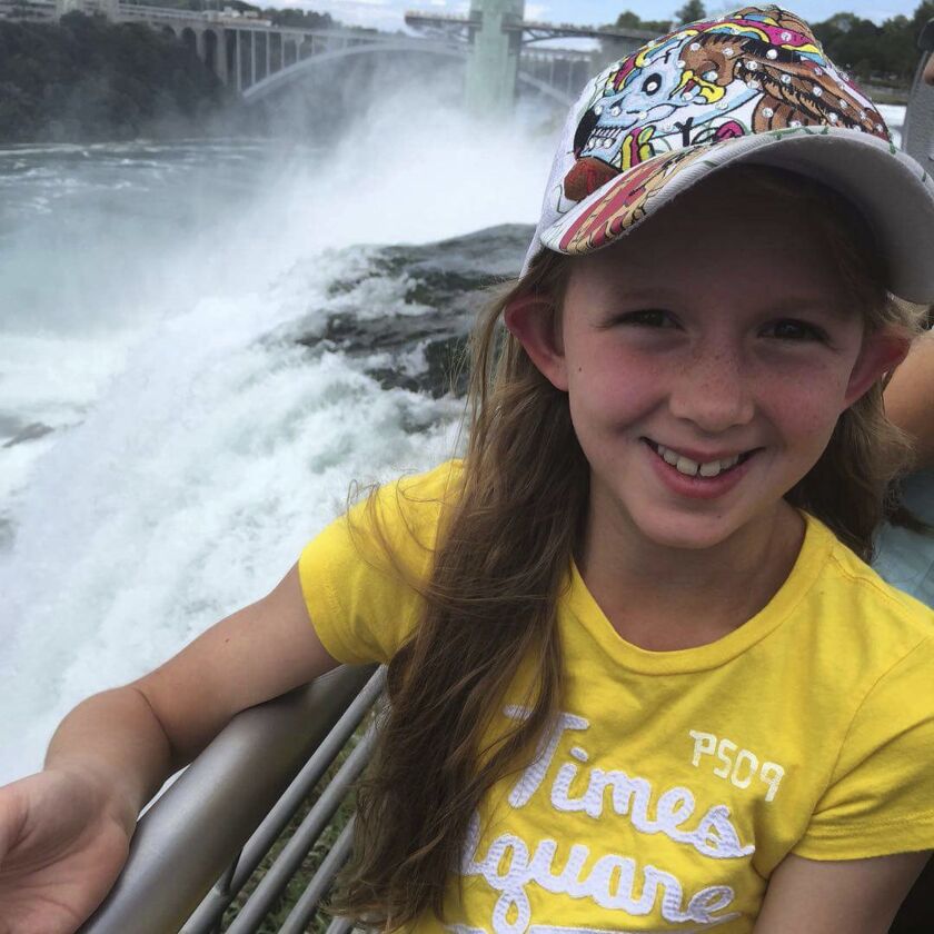 An undated photo of Savannah provided by her mother, Heather Kester. Kester asked that only Savannah’s first name be used. Savannah, a young Mormon girl, told her congregation at a Sunday service that she is a lesbian before her microphone was turned off