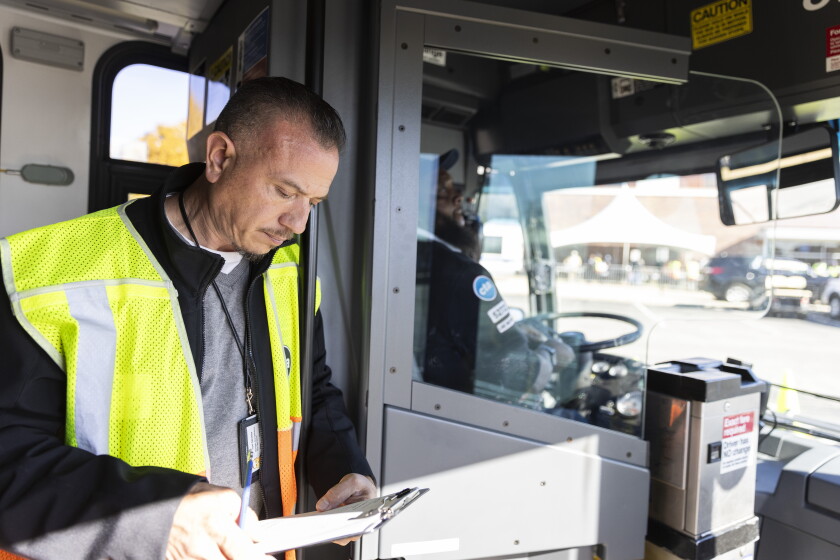 Caltrans Bus Driver The CTA bus 'roadeo': Scenes from the annual competition to find ...