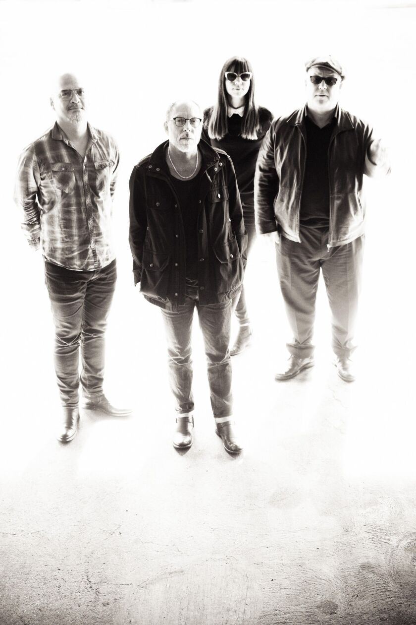 The Pixies: Joey Santiago (from left), David Lovering, Paz Lenchantin and Black Francis. | SUPPLIED PHOTO