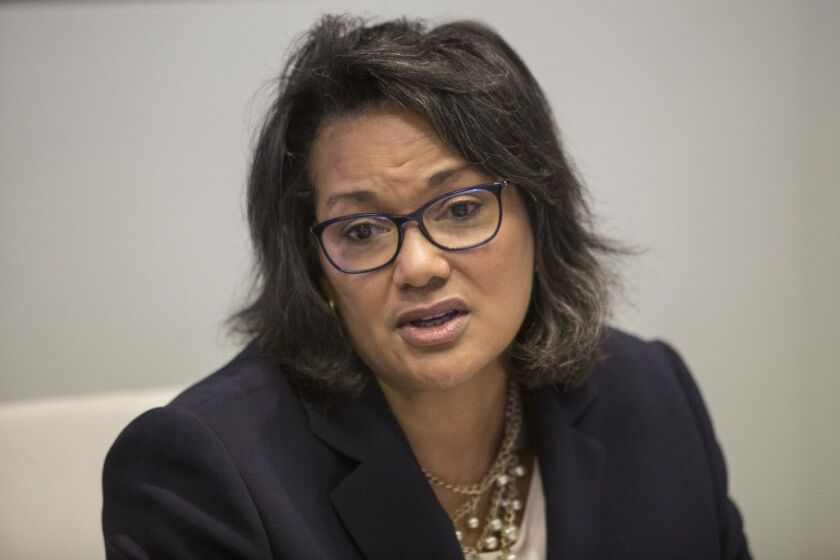 Democratic Attorney General Primary Candidate Sharon Fairley. | Rich Hein/Sun-Times
