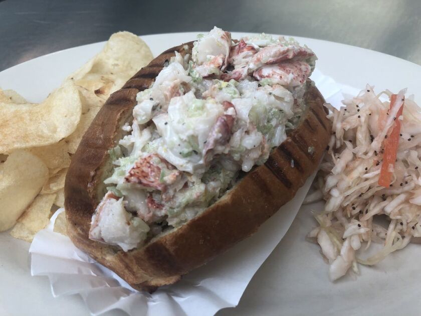 Lobster roll served at The FishGuy & Wellfleet in Old Irving Park. | Ji Suk Yi/For the Sun-Times