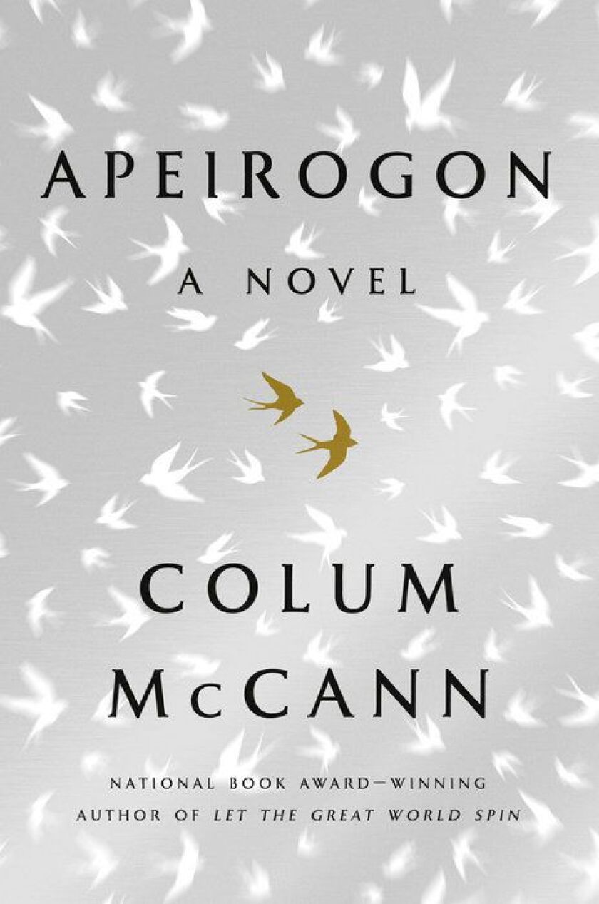 “Apeirogon” by Colum McCann.