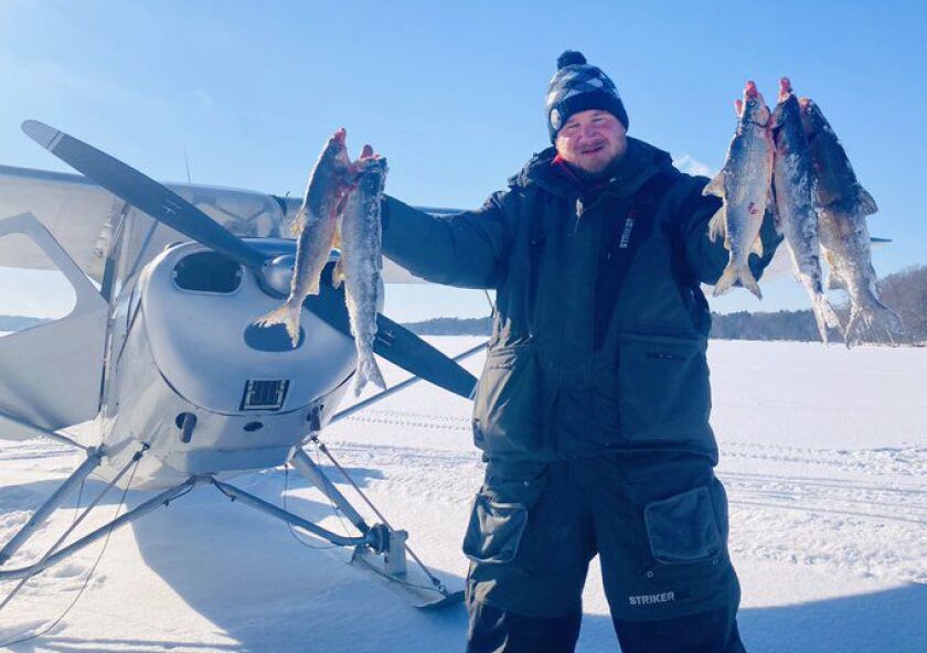 Fun on the ice in the North Woods. Provided photo