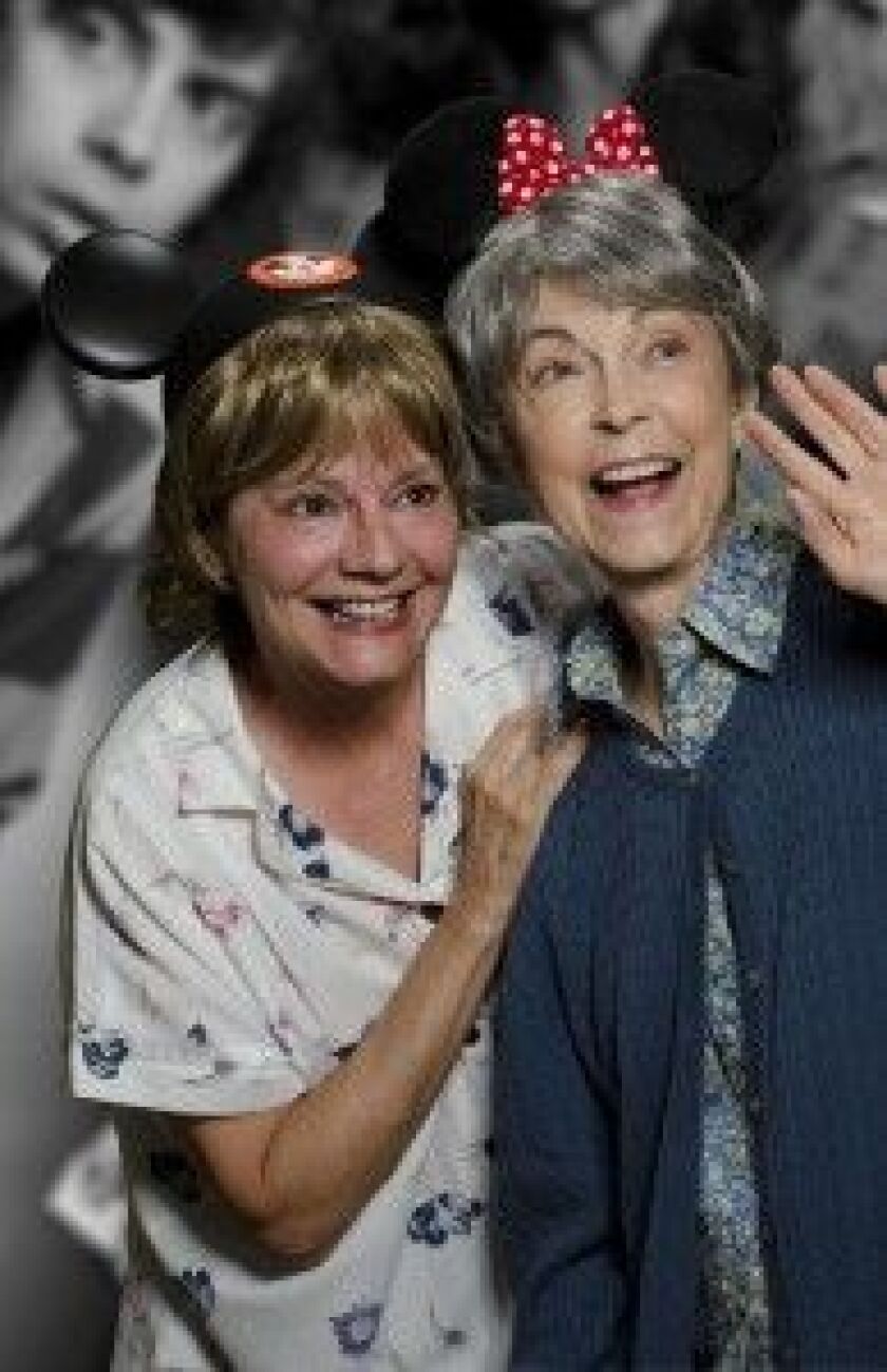 Linda Reiter (left) and Deanna Dunagan in Shattered Globe Theatre’s production of “Marvin’s Room.” | Kevin Viol