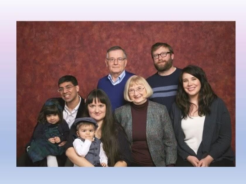 Linda Huff and family. | Supplied photo