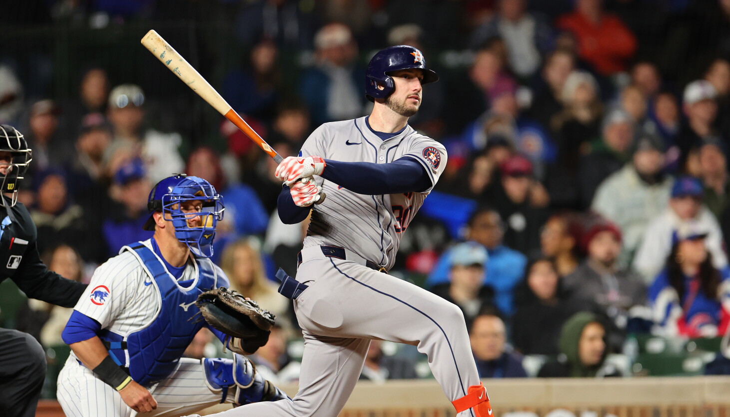 Cubs land All-Star outfielder Kyle Tucker in blockbuster trade with Astros. Cubs land All-Star outfielder Kyle Tucker in blockbuster trade with Astros.