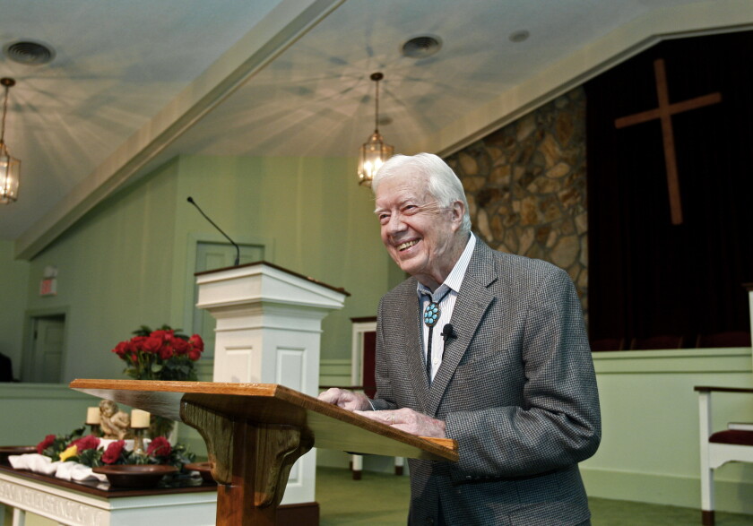 Sunday school class with Jimmy Carter What it was like Chicago SunTimes