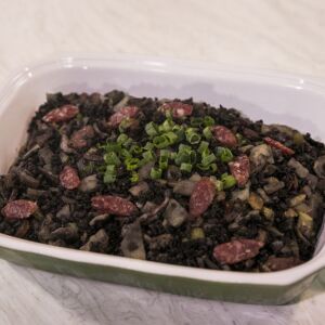 Linda Yu’s Chinese Rice Stuffing. | Ashlee Rezin/Sun-Times