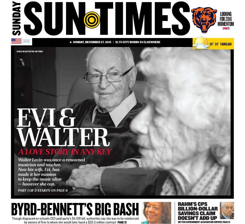 “Evi & Walter: A love story in any key.”