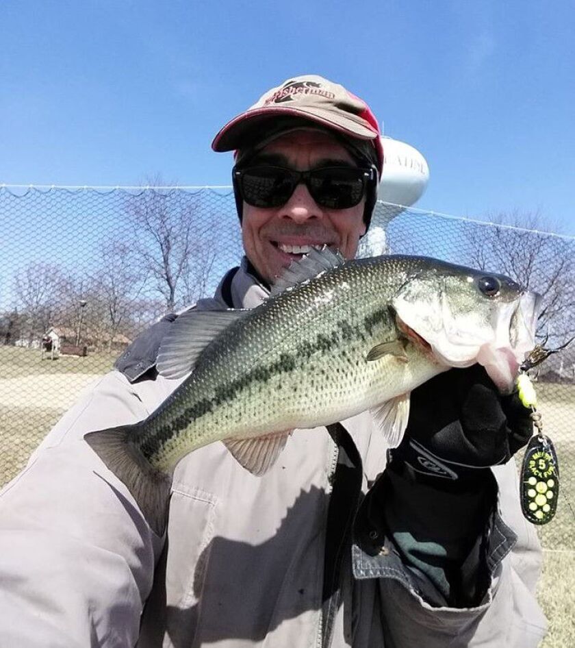 Largemouth bass at Twin Lakes. Provided