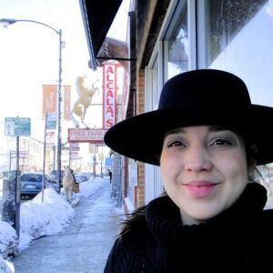 Elia Alcala outside Alcala’s, a third-generation family-owned store selling Western wear and boots. | Alisa Hauser/For the Sun-Times