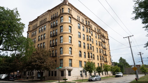 The building at 6565 S. Yale Ave. in Englewood.