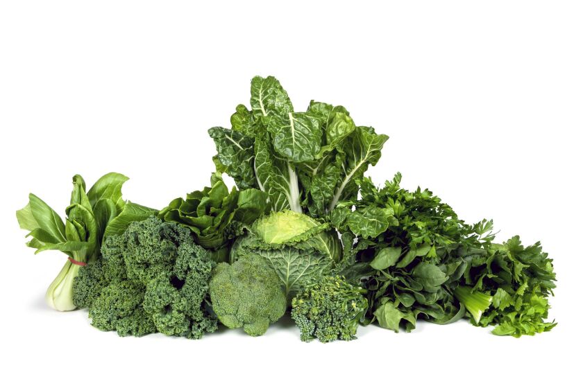 Leafy green vegetables can help reduce inflammation. | THINKSTOCK.COM PHOTO