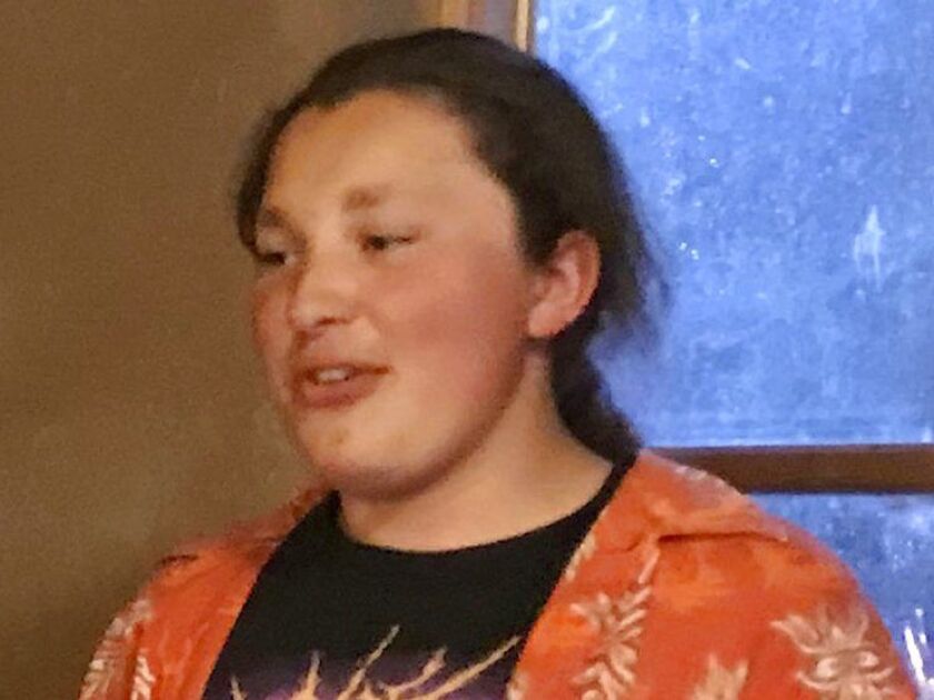 This undated photog provided by the Gray family shows 17-year-old Lloyd Skanahwati Gray. Gray was with his brother Thomas Kanewakeron Gray on Monday, April 30, 2018, when Colorado State University officials say police pulled the teens from an admissions t