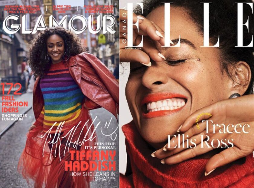 Tiffany Haddish and Tracee Ellis Ross are among a wave of black women on the cover of fall fashion magazines. | Provided