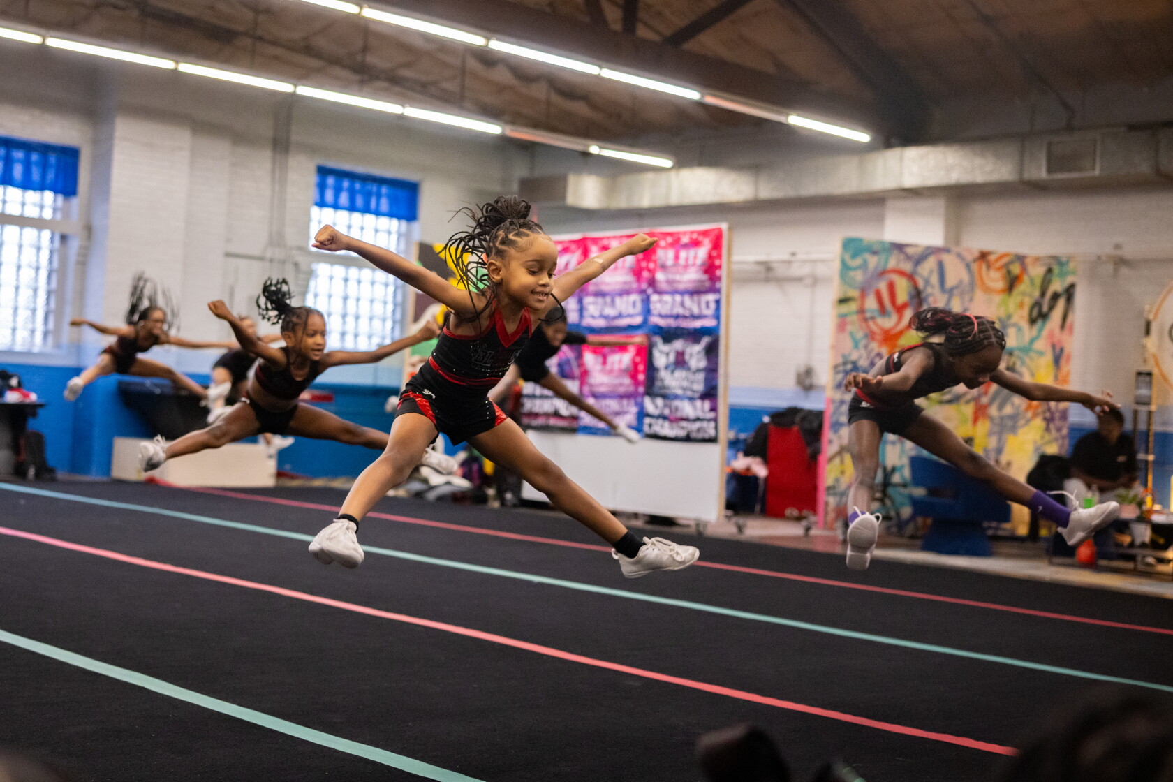 Chicago Cheer A team of girls from Chicago's South Side is dominating competitive ...