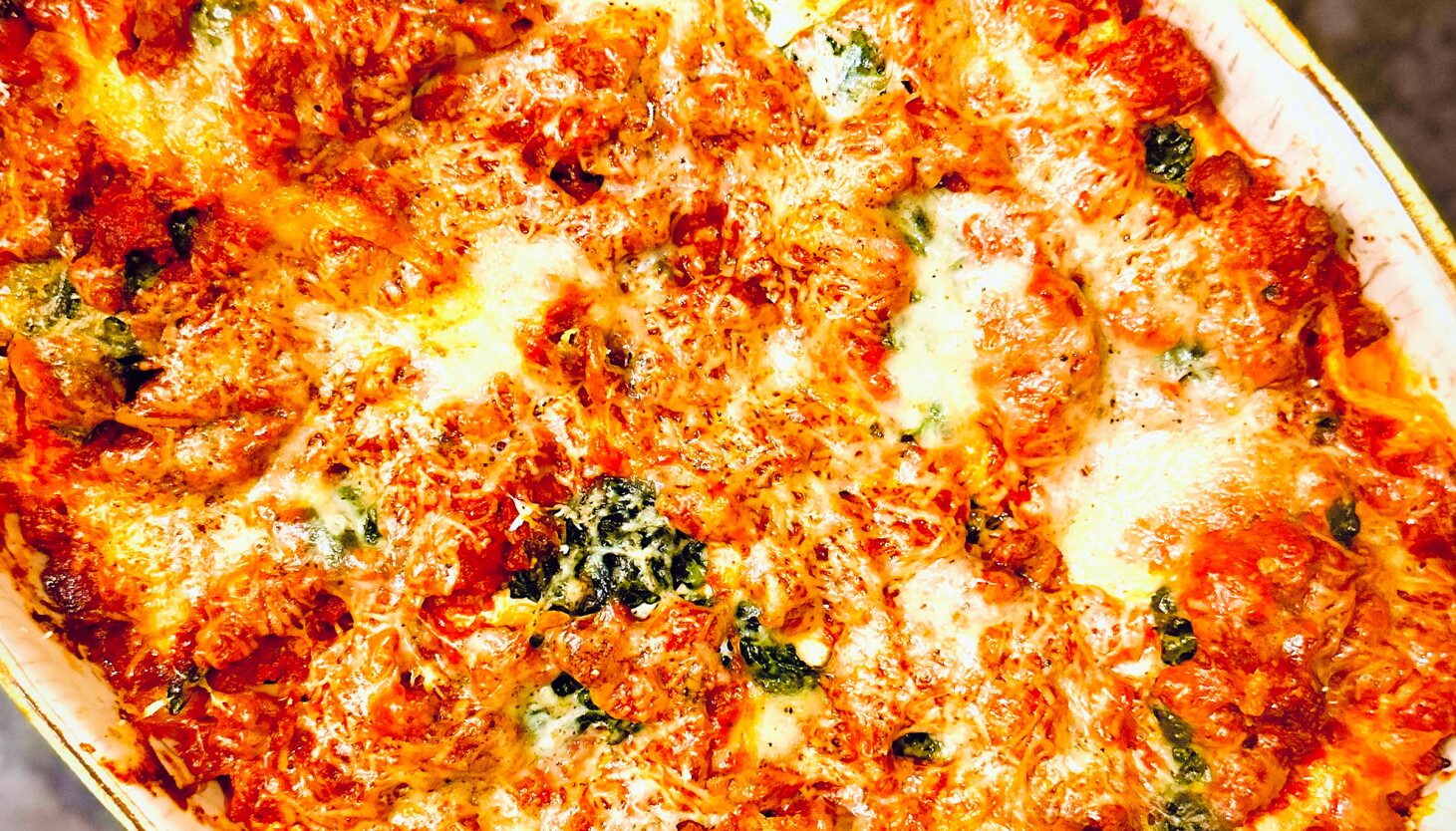 Three-cheese lasagna brings soothing warmth to the dinner table Three-cheese lasagna brings soothing warmth to the dinner table