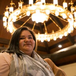 Evelyn Piña attended an Iftar meal a mosque in Naperville, IL on June 3, 2018. She was there to support her mother, a Mexican woman who converted to Islam. I Maria de la Guardia/Sun-Times